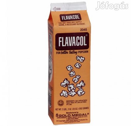 Vaj ízŰ Popcorn Só Flavacol Original 992g (6363)