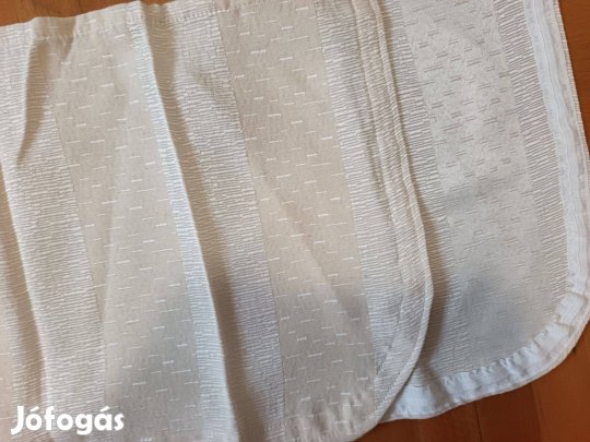 Vaj színű függöny eladó Új !!