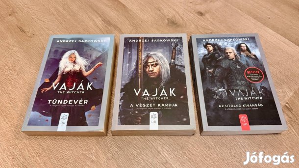 Vaják (The Witcher) I-III. kötet Gabo kiadás (Sapkowski)