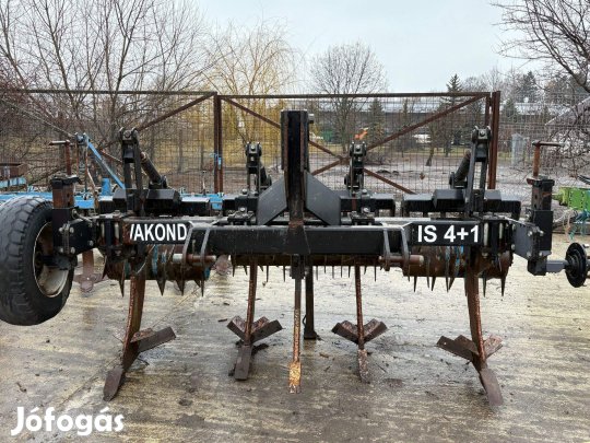 Vakond Is 4+1 talajlazító,elmunkáló hengerrel eladó