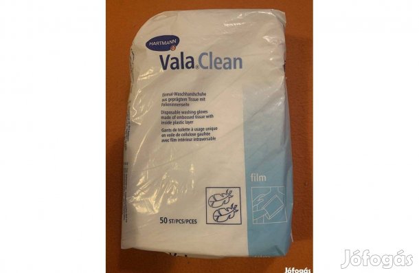 Valaclean Egyszer használatos mosdatókesztyű