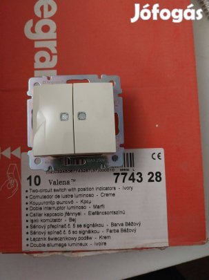 Valena 105 kapcsoló JF Bézs Legrand 774328
