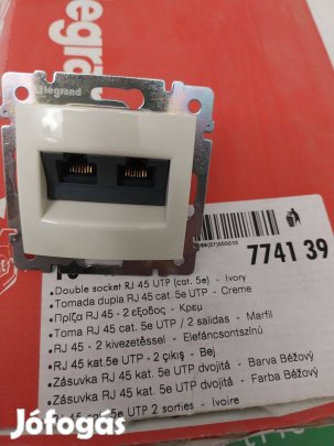 Valena 2xrj45 Cat5e Bézs Legrand 774139