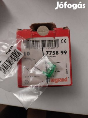 Valena glimmlámpa Zöld Legrand 775899