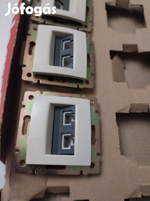 Valena telefon csatl. 2xrj11 Bézs Legrand 774339