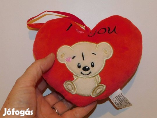 Valentin - Macis szív plüss