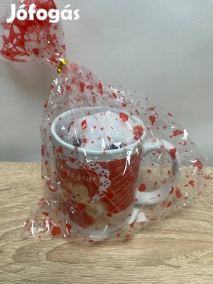 Valentin-napi bögre + maci