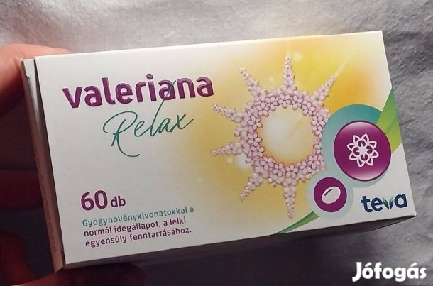 Valeriana Relax étrendkiegészítő kapszula 60 db