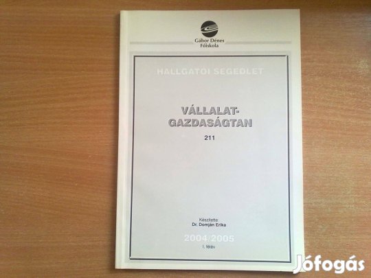 Vállalatgazdaságtan