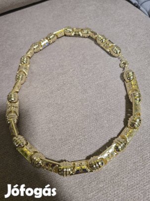 Valódi arany színű, stainless steel extra vastag, férfi nyaklánc