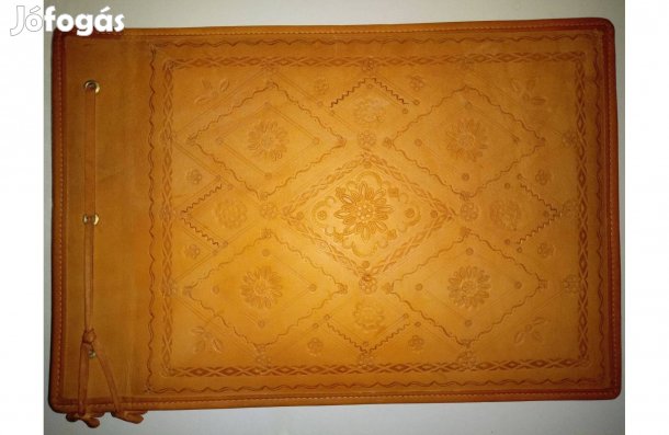 Valódi bőr Nagyméretű fényképtartó /fotóalbum, új