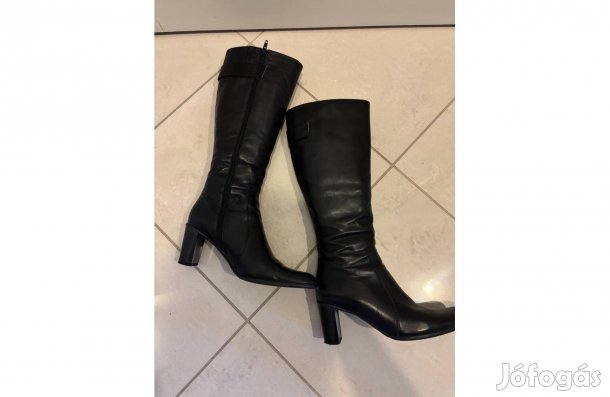 Valódi bőr, női csizma 37-es méretben