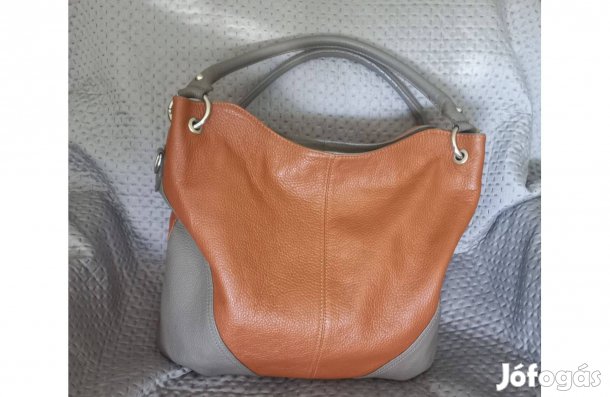 Valódi bőr, újszerű, pakolós táska