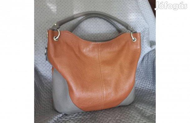 Valódi bőr, újszerű, pakolós táska, válltáska