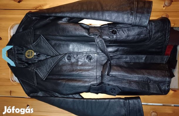 Valódi bőr kabát M-es eladó