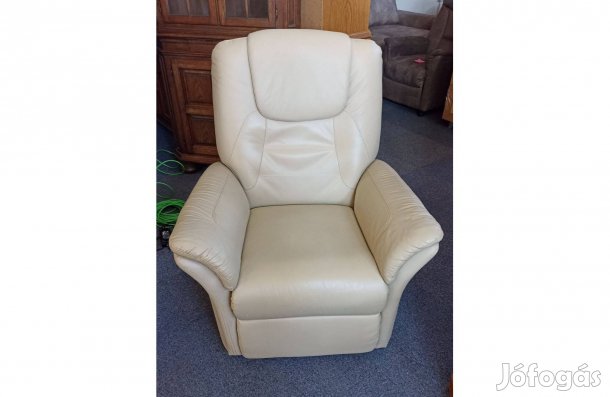 Valódi bőr relax fotel eladó