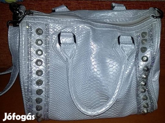 Valódi bőrcipő 39 Új!+ ezüst táska új
