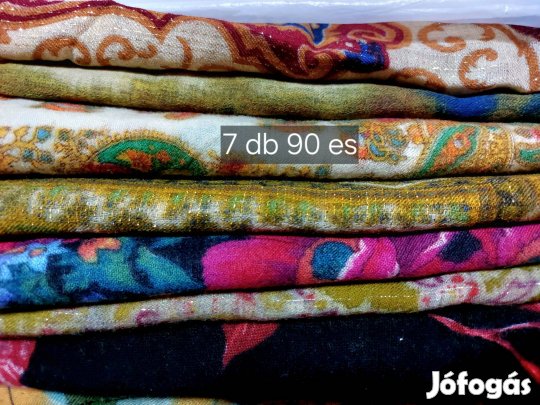 Valódi kashmír fejkendók