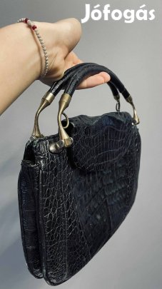 Valódi krokodilbőr kézitáska