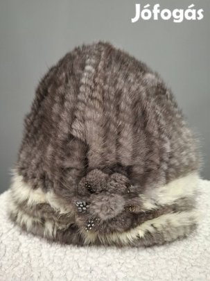 Valódi nerc sapka női