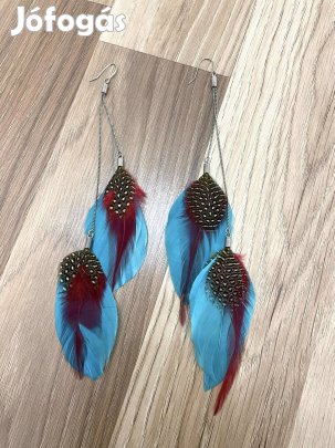 Valódi toll fülbevaló