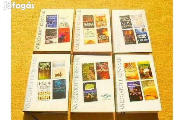 Válogatott könyvek sorozat - Reader's Digest - 12 kötet