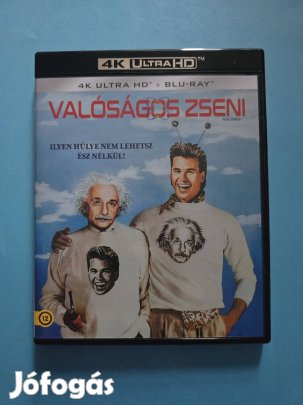 Valóságos zseni 4k (2bd) blu-ray