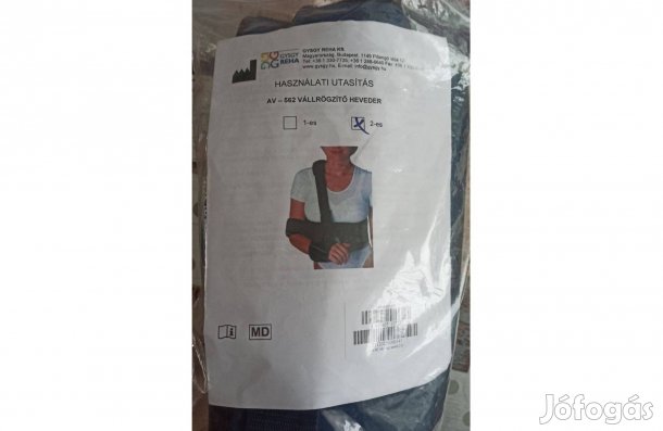 Válrögzitő heveder