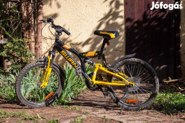 Váltós (5 sebességes) 20-as teleszkópos bicikli +ajándék sisak