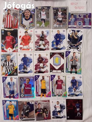 Változó áron eladó focis kártyák