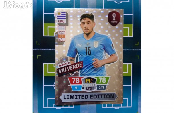 Valverde Panini Fifa World Cup 2022 Qatar XXL Limited kártya
