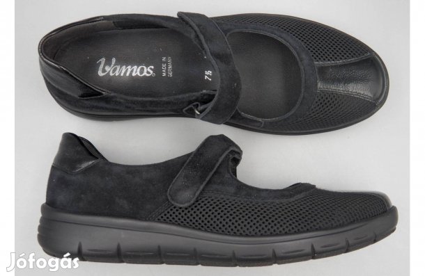 Vamos extra bő fazonú német pántos cipő, 41 / 41,5