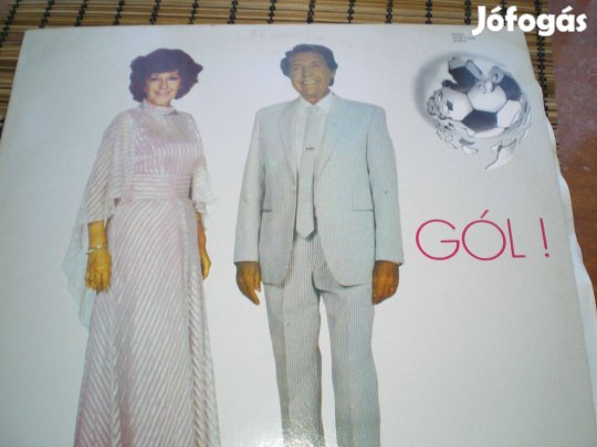 Vámosi János és Záray Márta Gól! bakelit lemez LP 1985