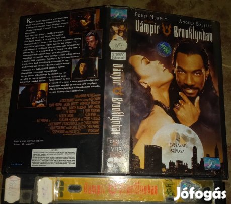 Vámpír Brooklyban - horror vhs - Eddie Murphy