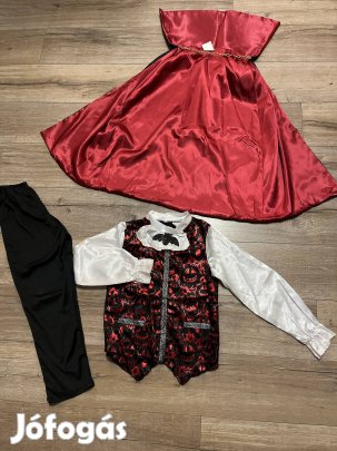 Vámpír fiú jelmez 140-es méret 140 8-9 év