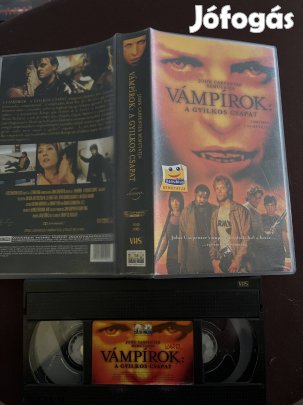 Vámpírok a gyilkos csapat horror vhs kistok