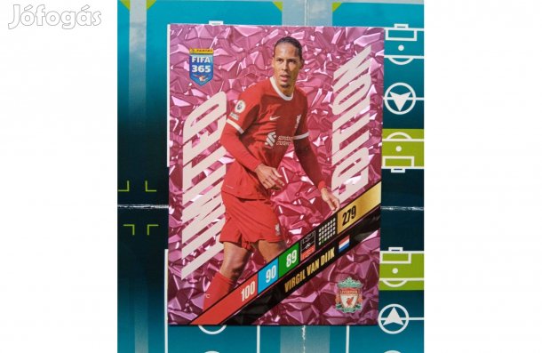 Van Dijk (Liverpool) Panini Fifa 365 2024 XXL Limited kártya