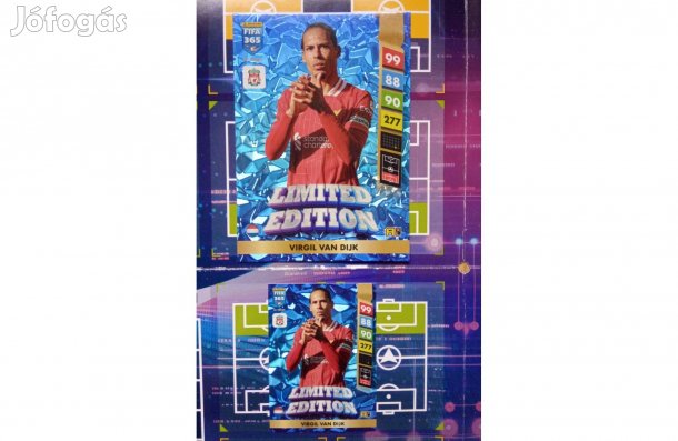Van Dijk (Liverpool) Panini Fifa 365 2025 XXL Limited focis kártya