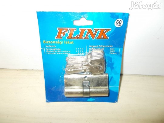 Vandálbiztos Biztonsági zárbetét oldaltfurt 60 vagy 70mm 5db kulccsal