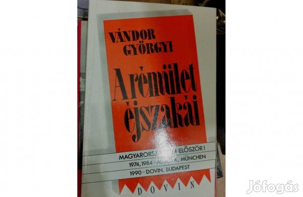 Vándor Györgyi- A rémület éjszakái