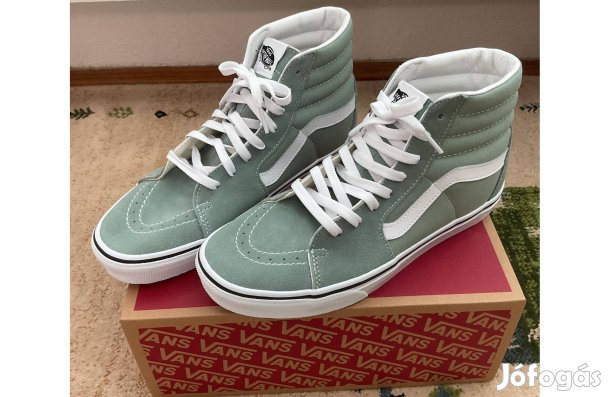 Vans SK8-Hi magasszárú, menta zöld sportcipő, sneaker / 41 méret