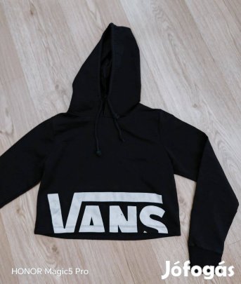 Vans pamut sportos női pulcsi S
