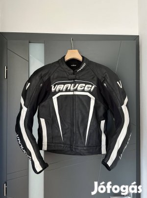 Vanucci férfi motoros bőrkabát