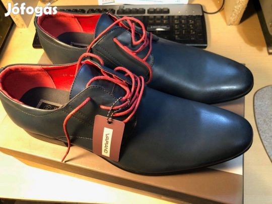 Vapiano 47 méretű férfi bőr cipő. Teljesen Új (#5)