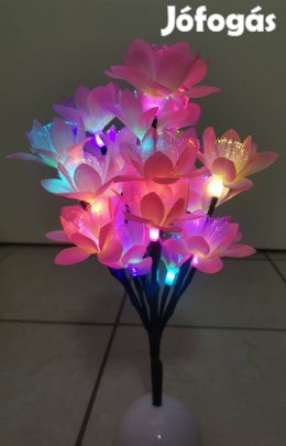 Varázslatos LED virágcsokor esthetic room dekor