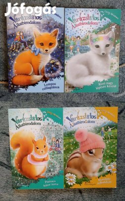 Varázslatos állatbirodalom 2 db róka vagy 2 db mókus kötet