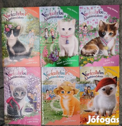 Varázslatos állatbirodalom cicás kötetek