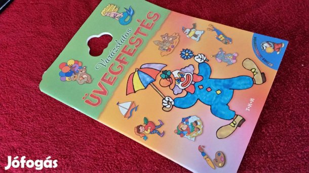 Varázslatos üvegfestés + 9 db üvegfesték kontúr