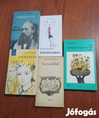Varga Domokos könyvcsomag / 6 db könyv
