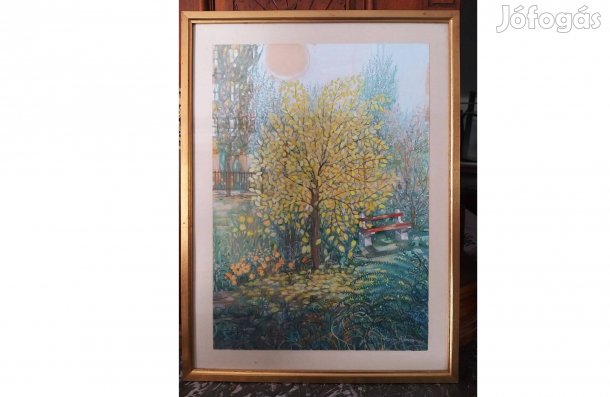 Varga Hanna festőművész Október varázsa festménye